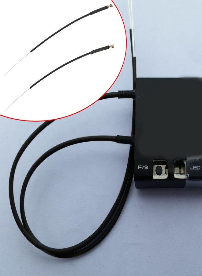 SING F LTD 20Pcs 2.4G 2400-2485 MHz Receiver Antenna Receiver Aircraft Compatible with Frsky X4R X4RSB XM+S6R S8R F30 F3OP F40 F4OP, Black - Image 2